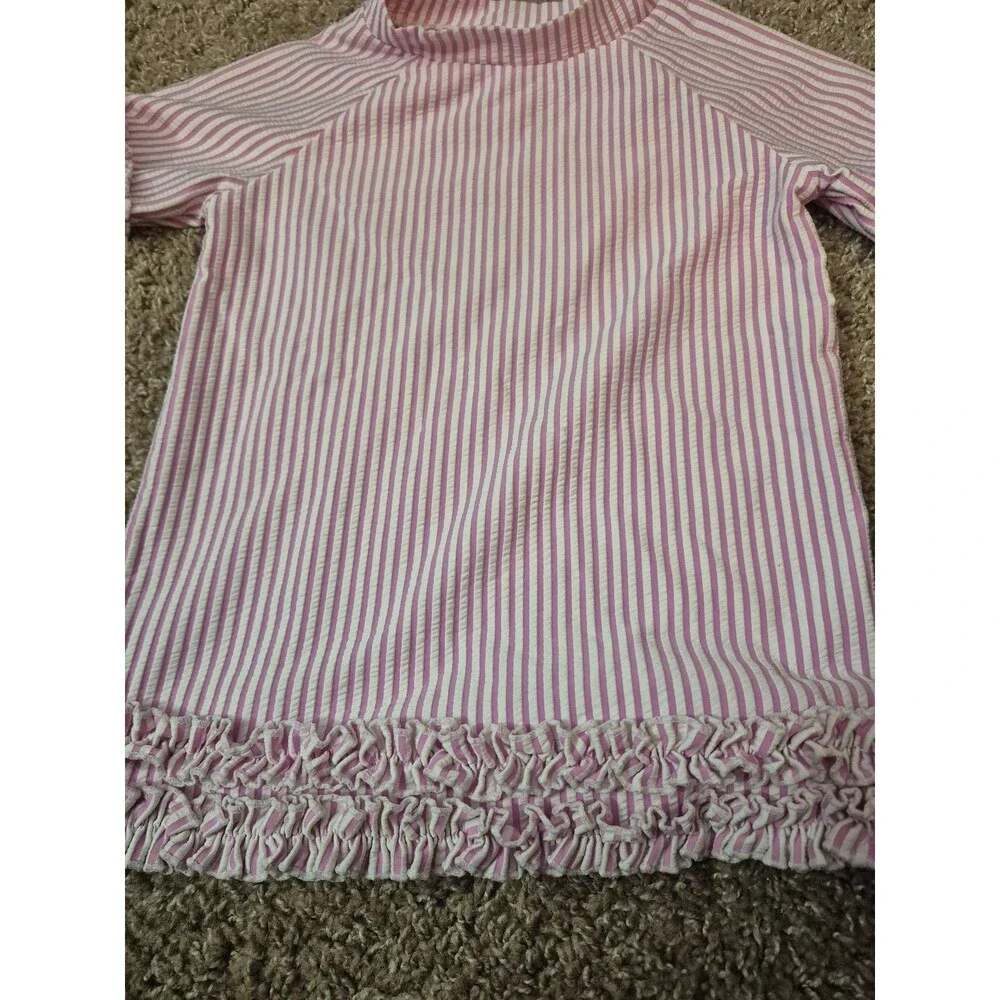 Rufflebutts swim rash guard size 8 girls